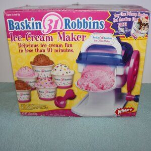 NIB Vintage Wham-O - Baskin & Robbins Ice Cream Maker. open box